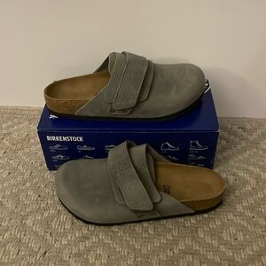 Birkenstock Nagoya Desert buck whale gray men’s 9 hh
